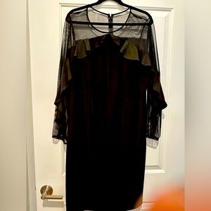 Black Cocktail Dress Size 2X